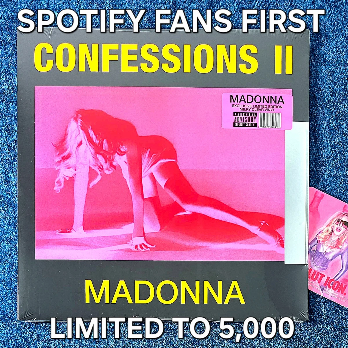 完売Madonna Confessions II Milky Clearレコード MADONNA Confessions