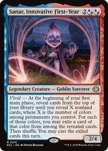 Sanar, Innovative First-Year 241/451 Lorwyn Eclipsed Foil Rare