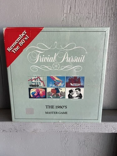 Trivial Pursuit The 1980’s Master Game by Parker Brothers New!  Vtg Sealed!