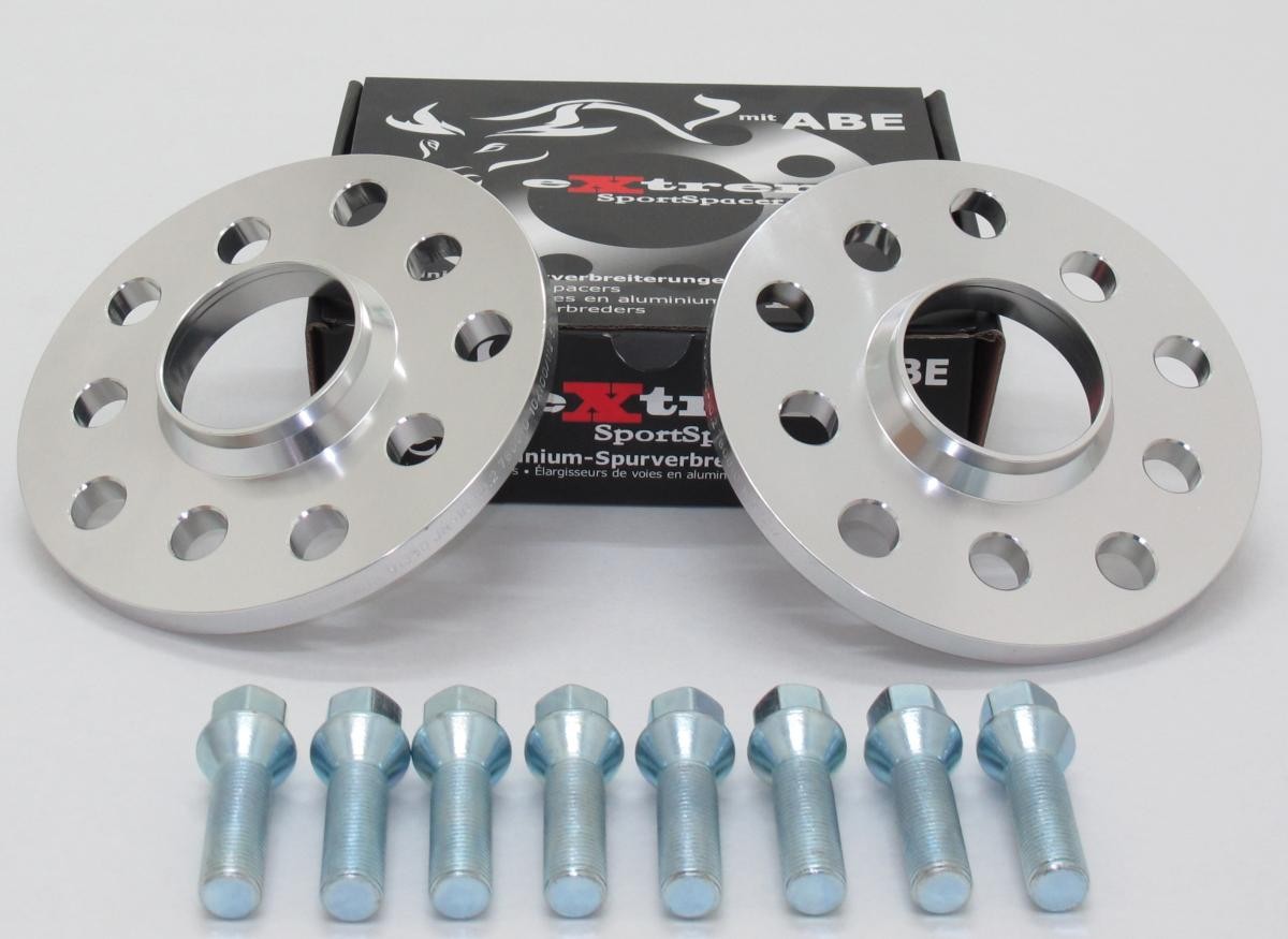 Kit élargisseurs 20mm Opel Corsa B 1993 à 2000 pour corriger le déport de roue
