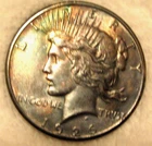 1926 PEACE DOLLAR TONED