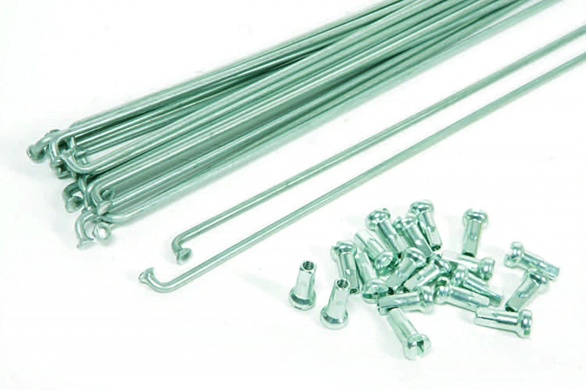 Motoforti Set di 36 raggi per bicicletta da 12 G, 45 pezzi, in