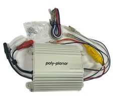 Poly-Planar ME50 Compact 100 Watt 2 Channel Waterproof Amplifier  No Knob 