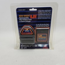 New Bright 6.0V Rechargeable NiCd Battery Pack and Quick Charger, 670, Ages 8