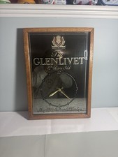 THE GLENLIVET SCOTCH WHISKY FRAMED SMOKEY MIR...
