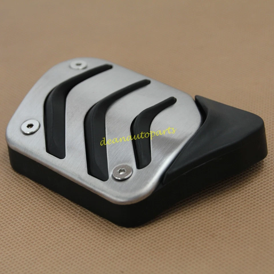 Steel Car Footrest Dead Gas Brake Pedal Pad Cover Set For BMW X3 X4 2019 2020 - Image 4 of 4