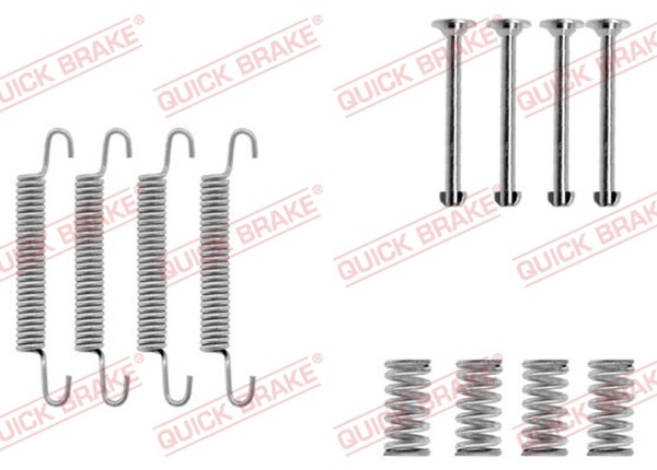 Quick Brake ZubehöRsatz Feststellbremsbacken 105-0667 FüR Omega Opel V87 Caravan-image