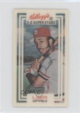 1983 Kellogg's 3-D Super Stars Lonnie Smith #30 1m8