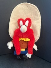 Yosemite Sam 1998 Warner Bros Studio Bean Bag Plush NEW With Tags
