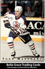 1994-95 Classic Four Sport Todd Marchant #140 Edmonton Oilers NHL Hockey