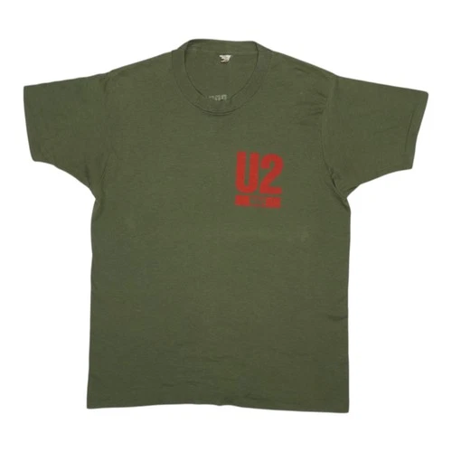 U2 Spring Tour Shirt Size: Extra Large 1980s vintage concert t-shirt, vintage, size L, single stitch, B+ condition