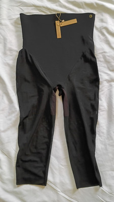 Shapellx Women s Black High-Waisted Firm Control Shapewear Leggings XL