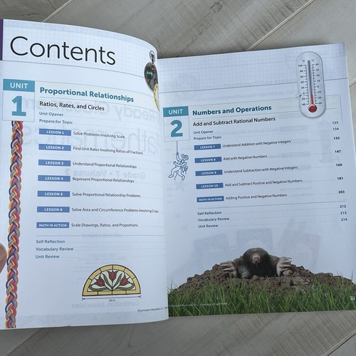 i Ready Classroom Mathematics Grade 7 Volumes 2 Student Edition Textbook VOL 2 - Picture 4 of 10