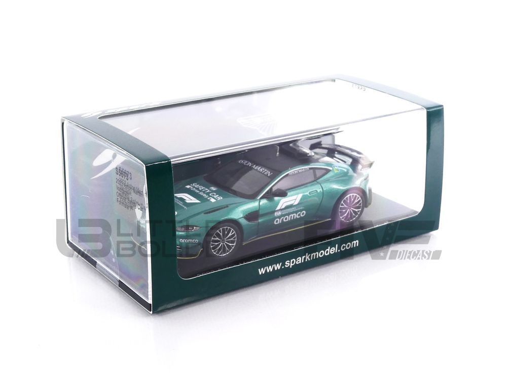 ミニカー Aston Martin Vantage Safety Car 2021 Model car Safety car Aston Martin Vantage, 1:43 Spark