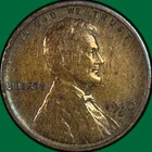 1910-S Lincoln Wheat Cent Very Good VG Coin, Cleaned #42637