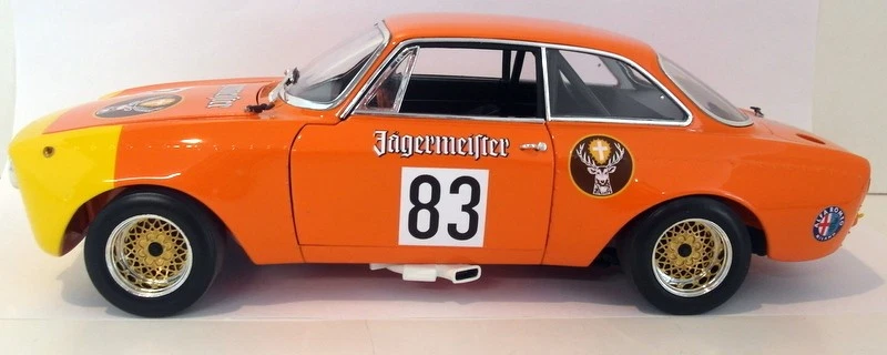 Minichamps 1/18 scale Diecast 100 721283 Alfa Romeo GTA 1300 Junior Jagermeister - Bild 2 von 4