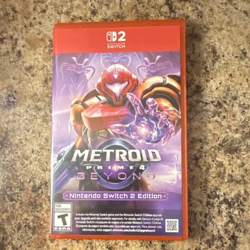 Nintendo Metroid Prime 4: Beyond Nintendo Switch 2 Manual Included