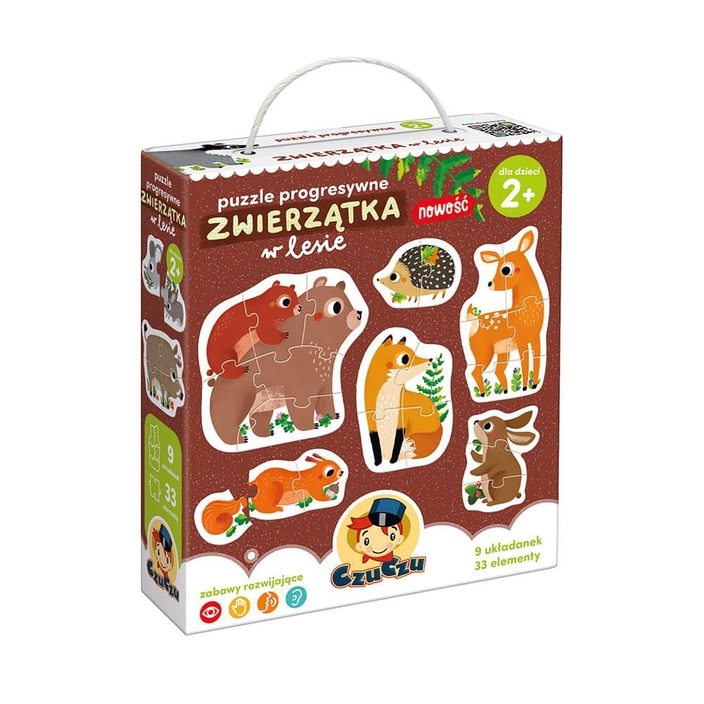 5902983491835 Прогрессивная головоломка - Животные в лесу Чучзу 4090₽