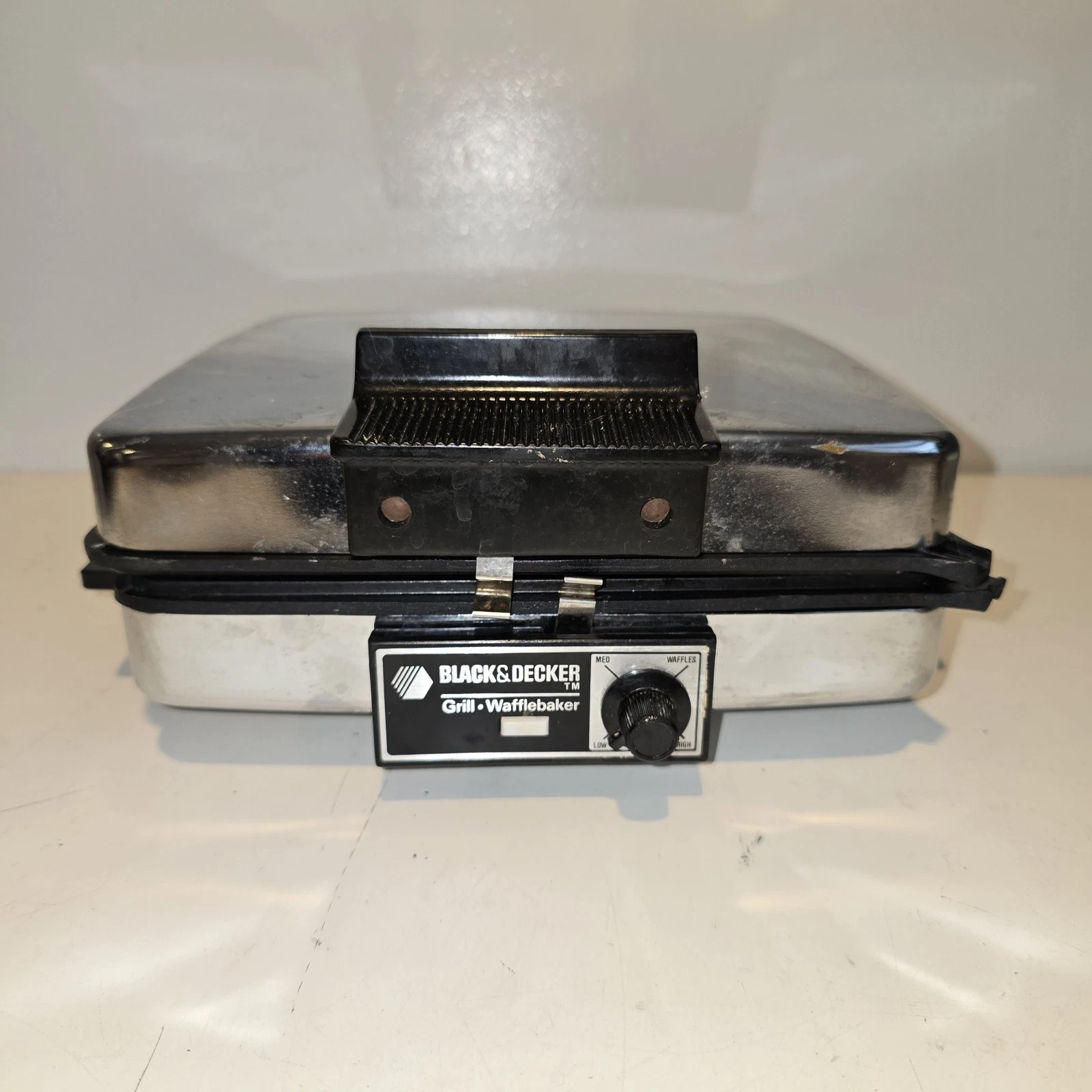Black & Decker 3 in 1 Waffle Baker Maker Grill G48TD Tested Works