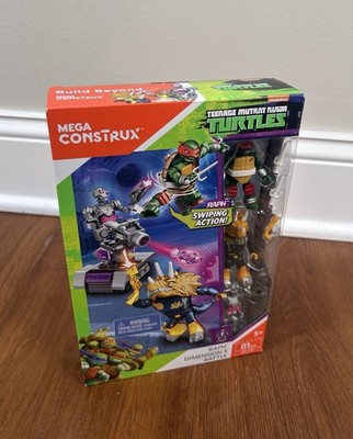 Mega Construx Teenage Mutant Ninja Turtles Raph Dimension X Battle 81 pcs NEW