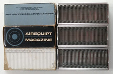 Lot of 3 Airequipt Metal Slide Magazine. Each Holds 36 2x2 Slides.
