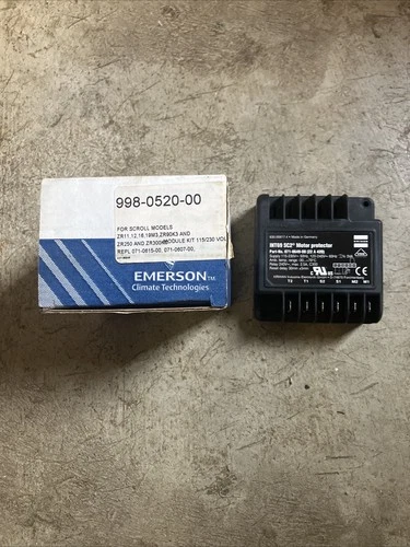 New! Copeland Motor Protector 998-0520-00