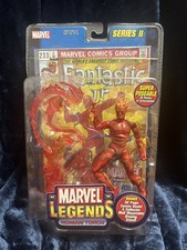 NEW 2002 Toy Biz Marvel Legends Series 2 Human Torch Action Figure Sealed ML8