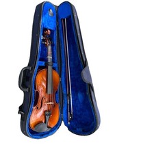 Vintage French Conservatory Stradivarius Copy Violin 4/4 Full Size Aubert Bridge