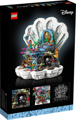LEGO Disney 43225 - Die kleine Meerjungfrau Royal Clamshell