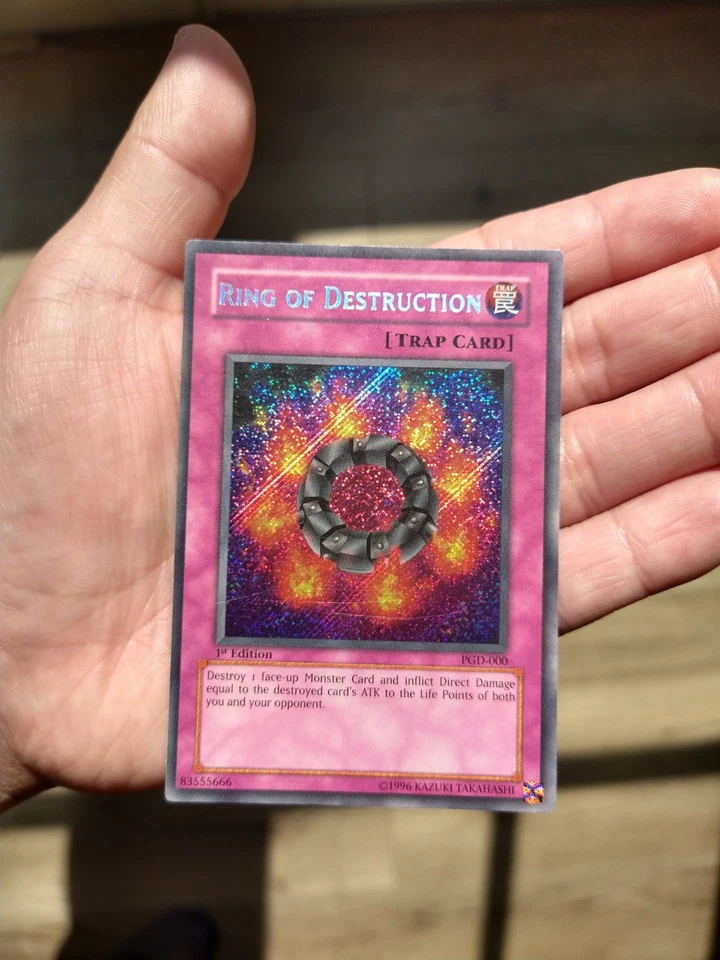 Yu-Gi-Oh! Ring of Destruction PGD-000 1st Edition Secret Rare LP - Image 2 of 4