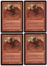 Avatar of Fury x4 4x 2000 Prophecy PLAYSET Red Rare Creature MTG SP - NM AZ1