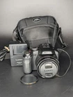 Panasonic Lumix DMC-FZ200 12.1MP Camera Tested w/ Charger & Bag