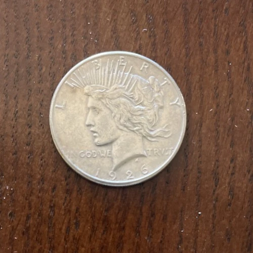 1926 Peace Dollar $1 Silver Coin San Francisco Circulated