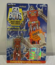 1985 Tonka GoBots WATER WALK #32 Enemy Robot Float Plane • SEALED • Vintage Go-B