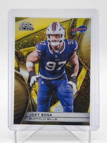 JOEY BOSA 2025 TOPPS CHROME BLACK GOLD MINI DIAMOND REFRACTOR /50 BILLS Q1829