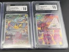 Drowzee 086/078 SV AND Pikachu 173/165 151 JP BOTH CARDS GEM MINT CGC 10