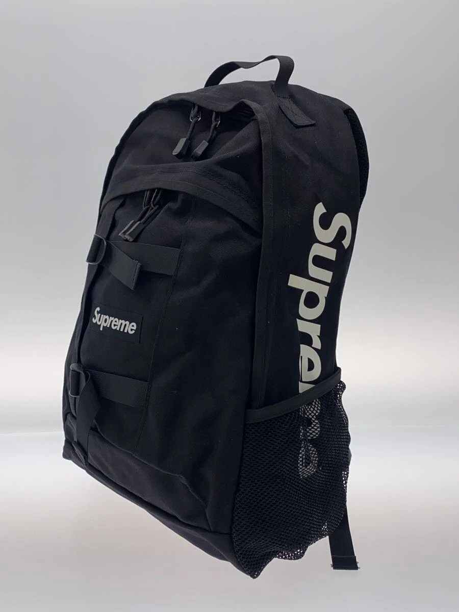 Supreme 14Ss/Sac à dos/Sac à dos/Nylon/Noir