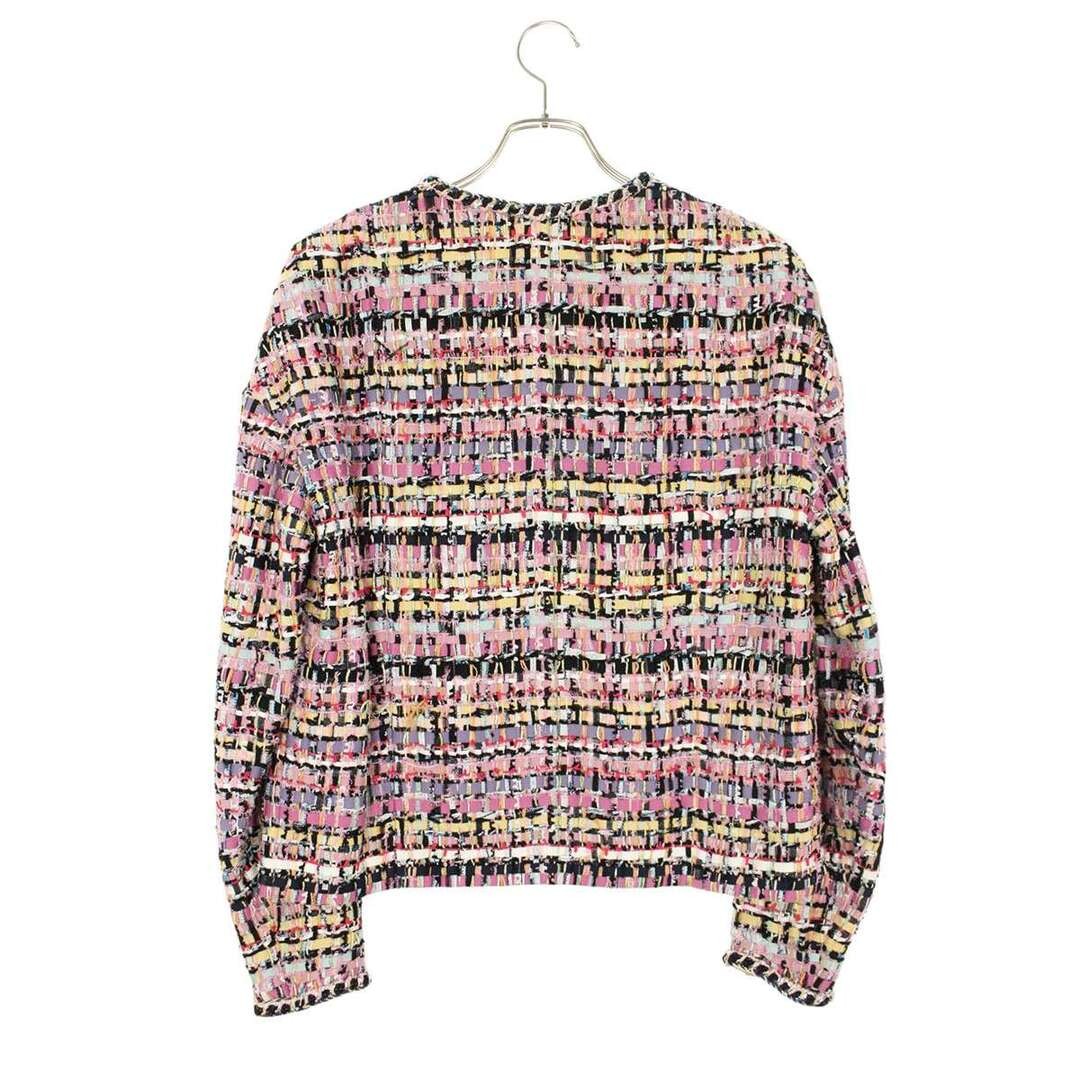 Chanel P72404V64006 Patchwork Collarless Jacket W… - image 3