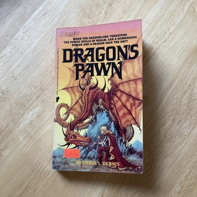 Dragon's Pawn by Carol L. Dennis Vintage Questar Fantasy 1st Print 1987