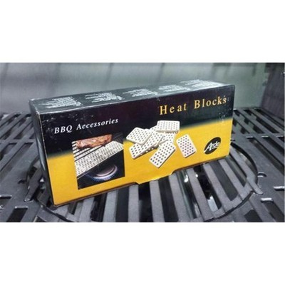 Ausverkauf - BBQ Heatblocks Grill Heizblöcke Lavasteine Keramiksteine 30 STK
