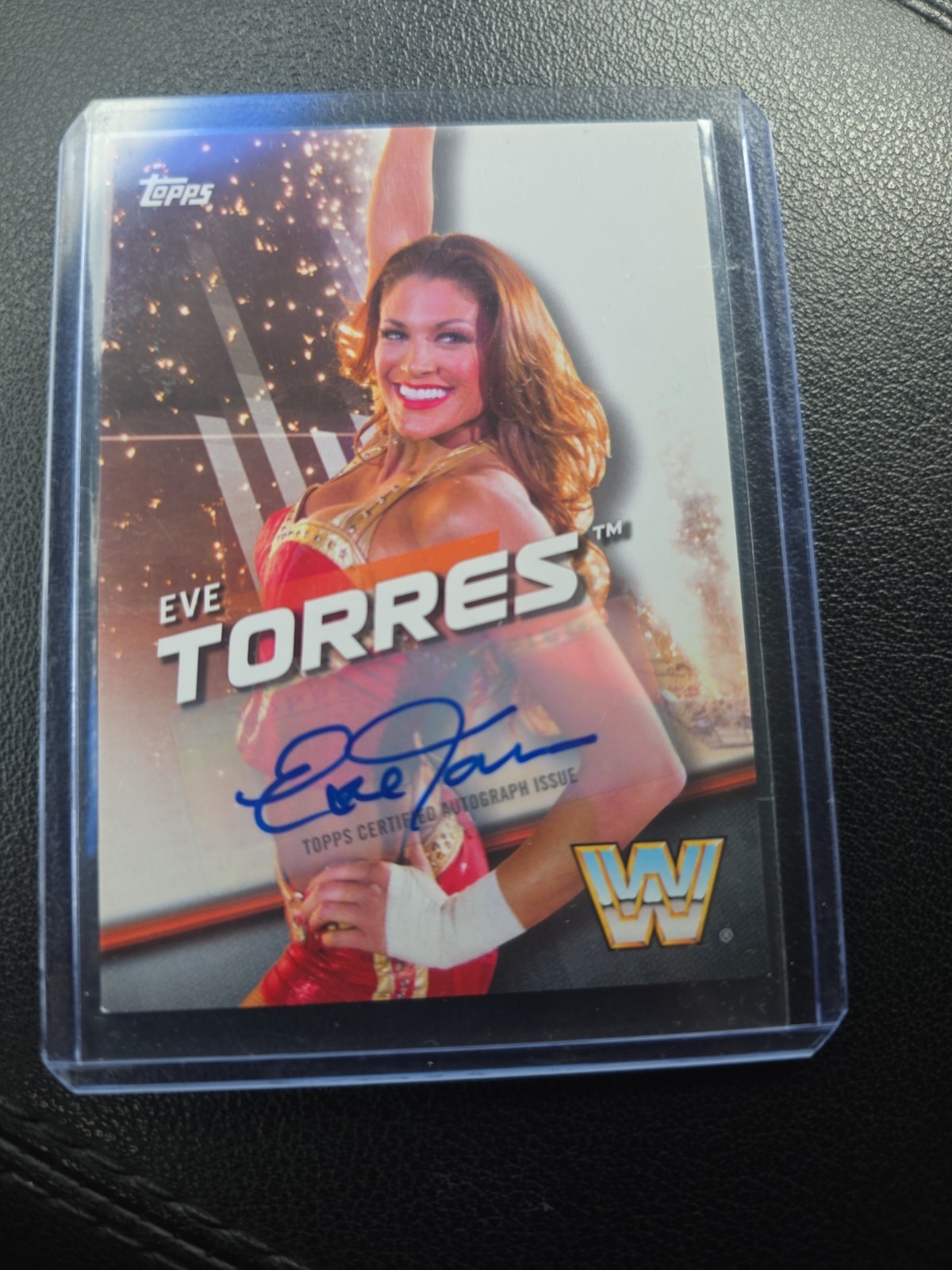 Eve Torres: 2016 Topps WWE Divas Revolution Auto 25/99  #12 Auto