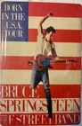 TIN SIGN 8x12 Bruce Springsteen Rock Roll Singer USA Flag Tour Concert DD15
