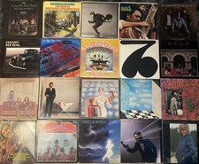 20 Vinyl Records Lot Beatles CSNY Rolling Stones Classic Rock Rush Bryan Adams