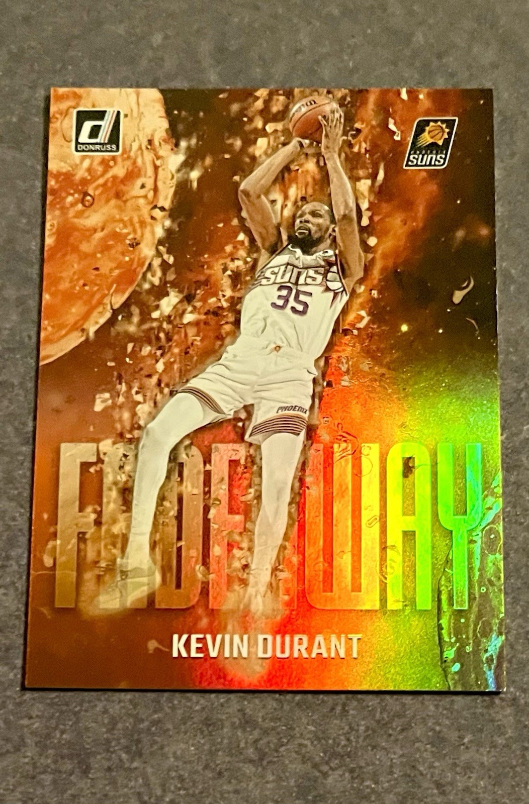 🔥2024-25 Donruss Fadeaway #1 Kevin Durant - SSP Case Hit - Super Rare - Suns