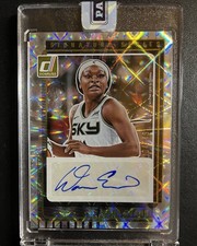 Dana Evans 2025 Panini Donruss WNBA Signature Series Auto Holo