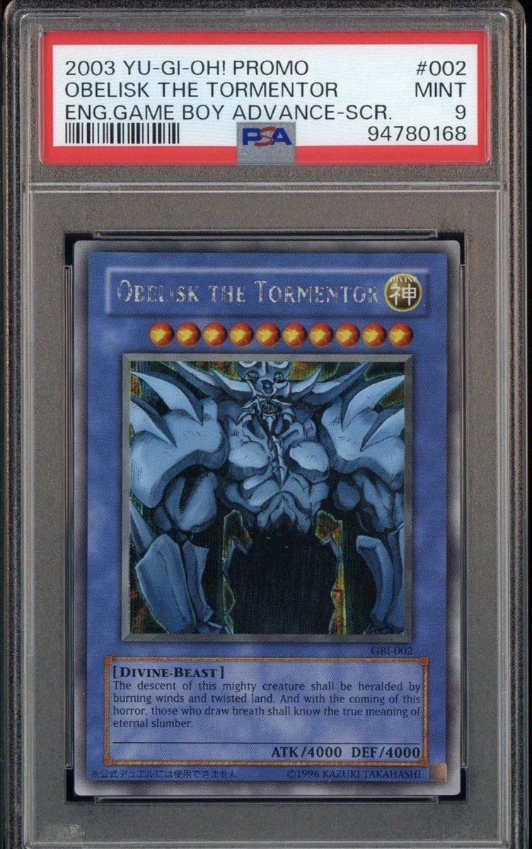 Obelisk The Tormentor Yu-Gi-Oh! TCG Professional Sports