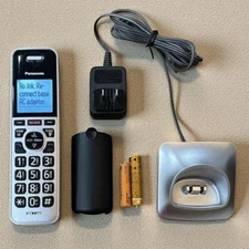 Panasonic KX-TGFA97 Silver Additional Expansion Handset Phone for KX-TG994SK