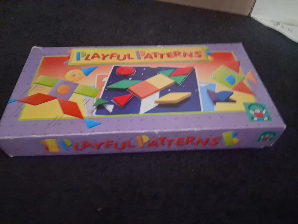 Discovery Toys 1996 Playful Patterns Design Activity Play Learning Game VNTG - Image 4 of 4