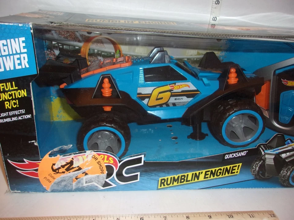 Hot Wheels RC Car Rumblin' Engine Large 11"  Vehicle NEW Light-UP Engine - Image 4 of 4