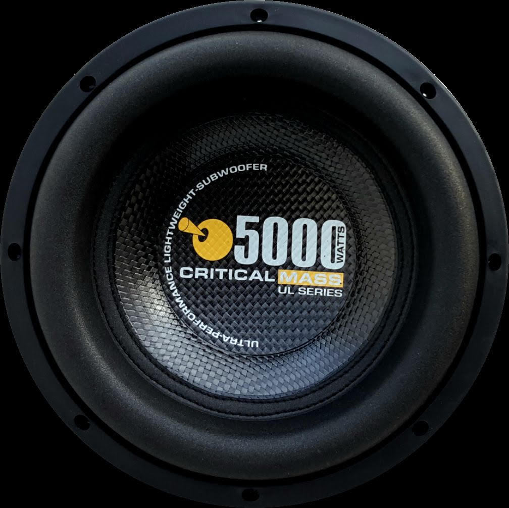 CRITICAL MASS UL12 BEST CARBON FIBER SUB SPEAKER 5000 WATT